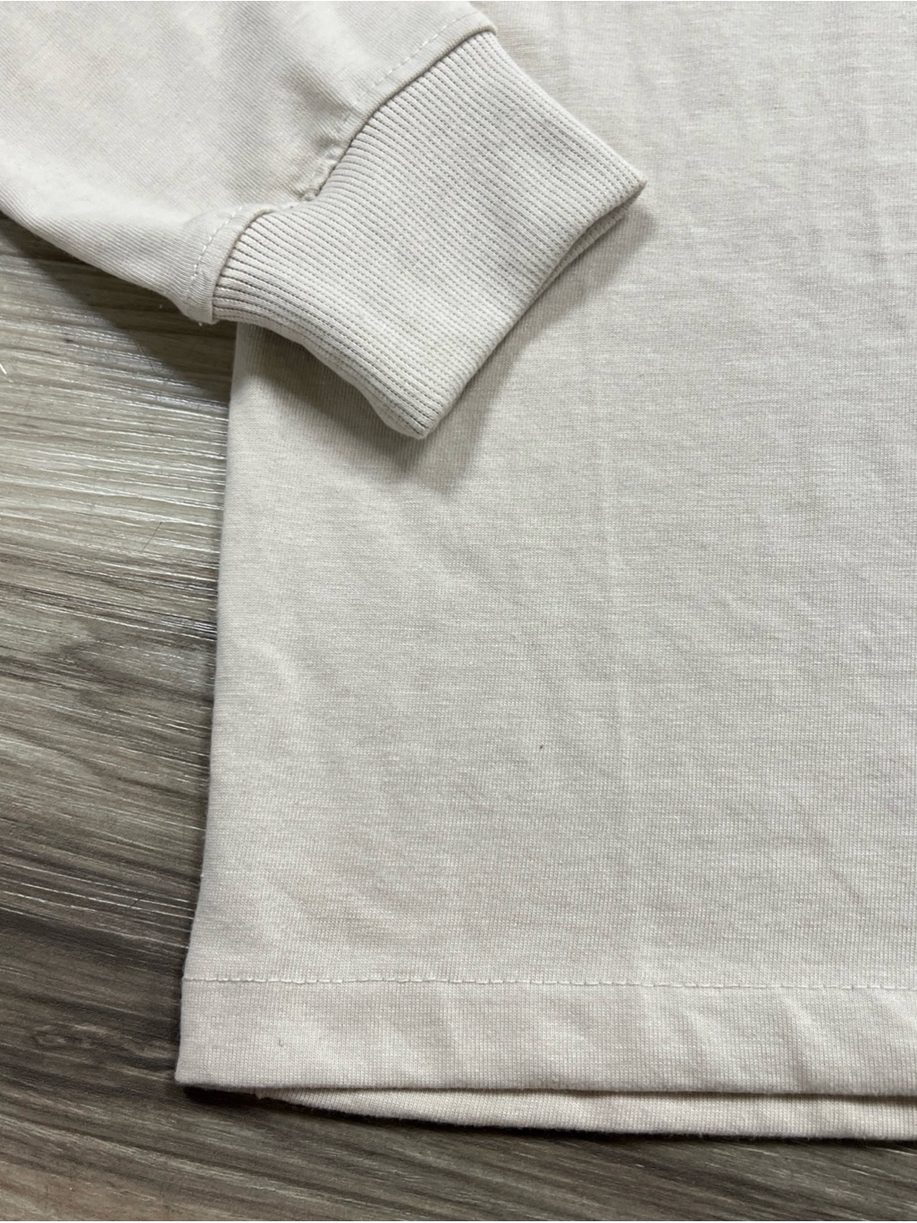 Stanley Workwear Cotton Blend Henley Long Sleeve Shirt Ice Gray Men’s Small Nwt — image 2 of 6